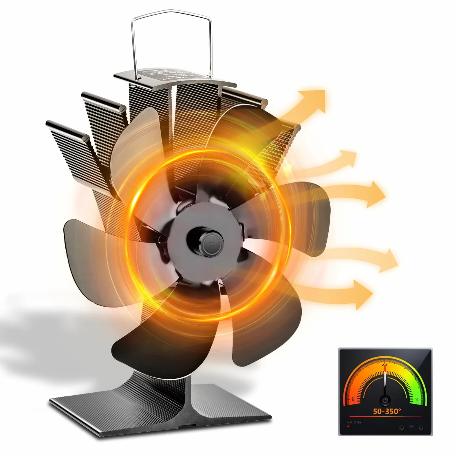 KAEFUYS Ventilador Estufa Leña