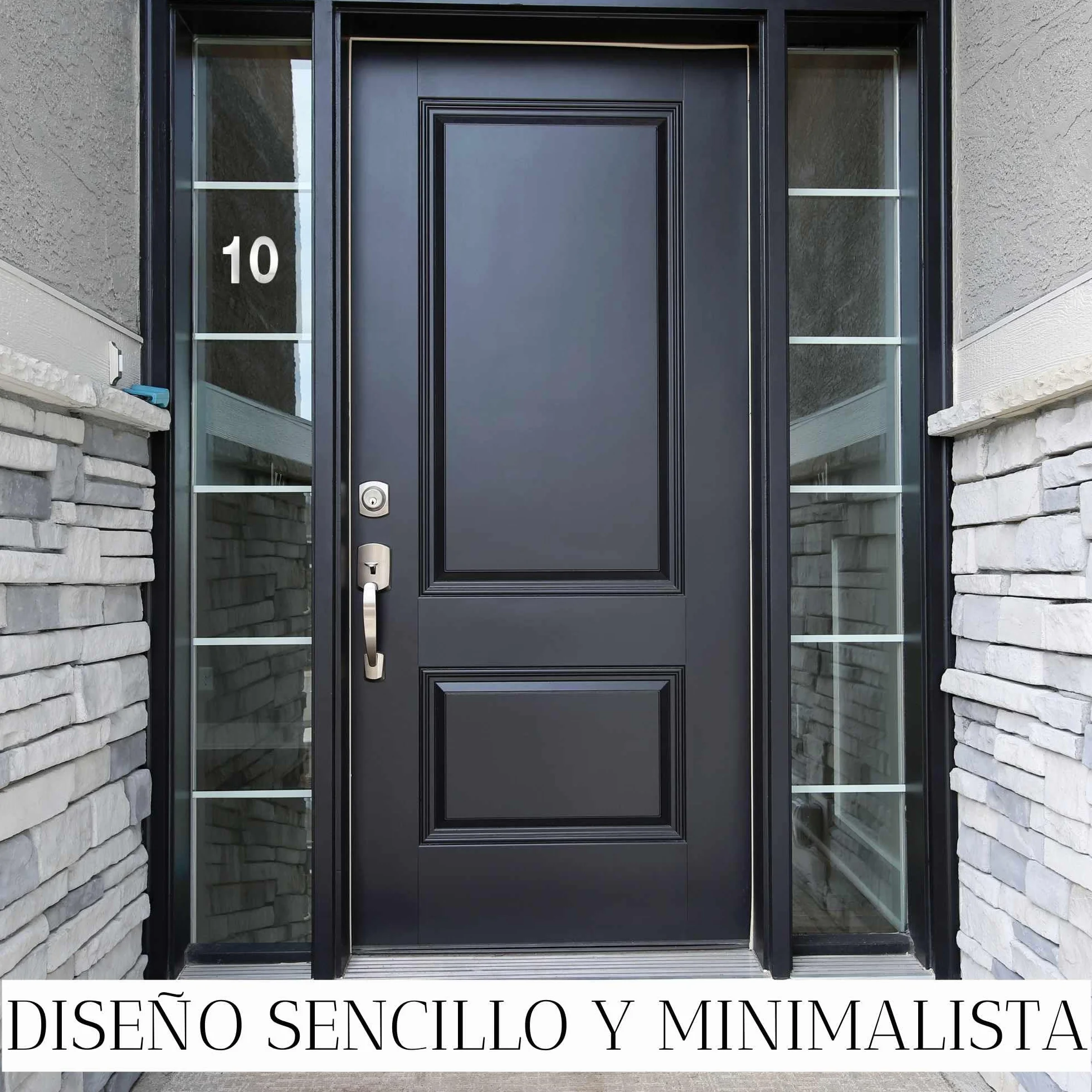 TECHZOCO Numero 0 casa, Número Cero hogar, Número 0 para puerta, Número para pared, Número 0 buzón, Acero inoxidable 304, 75 mm alto x 47 mm ancho, Adhesivo, Plateado