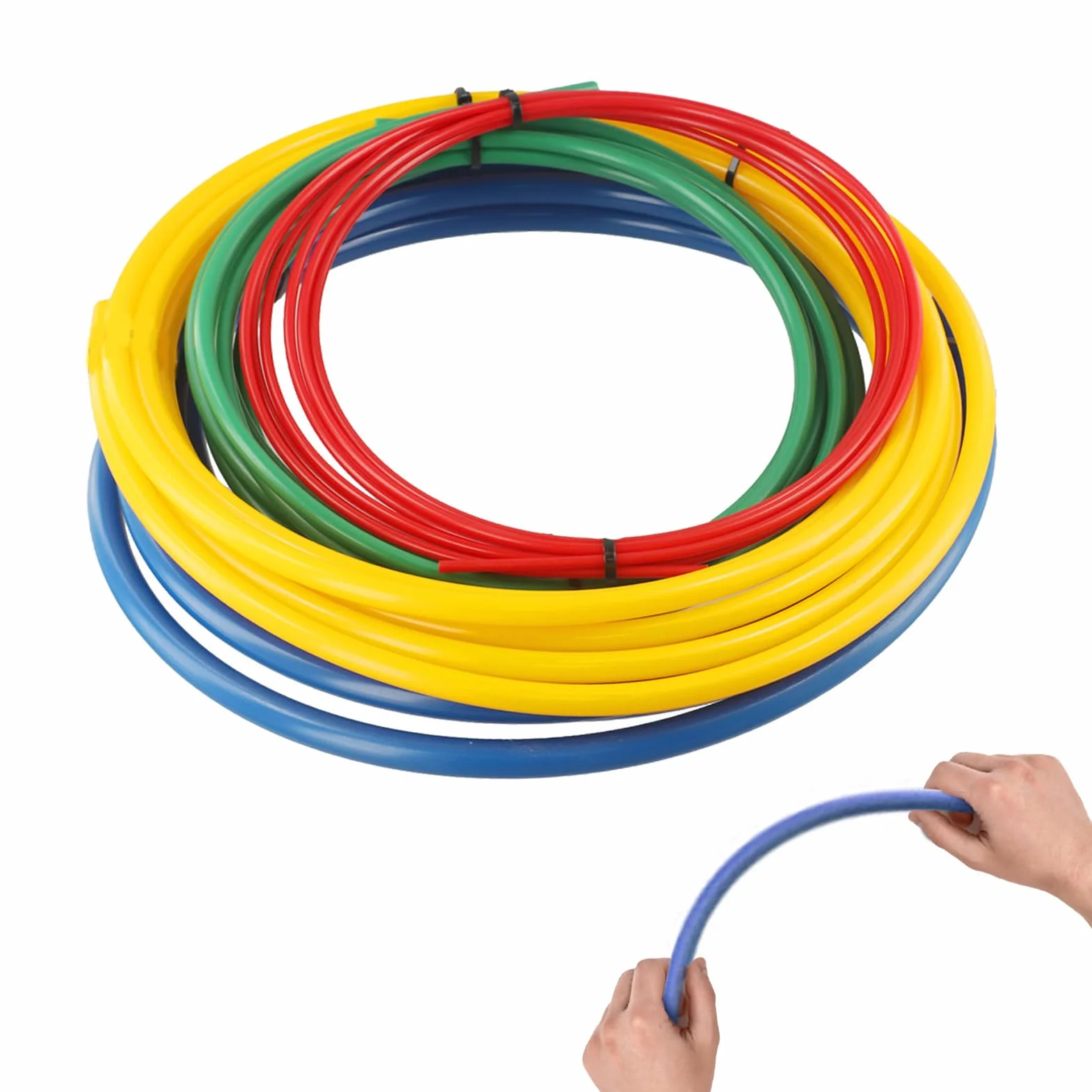 Tira de doblado de tubos de cobre integrada,Kit de doblado integral,Kit de doblador de tubos de aire acondicionado PE plástico,Ligero y portátil