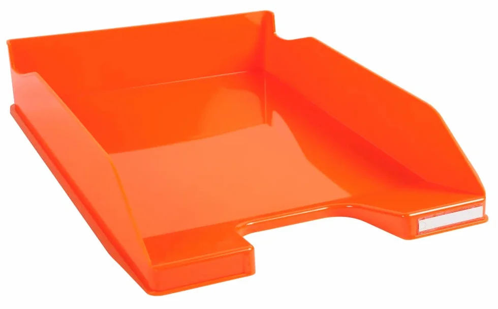 Exacompta Iderama Bandeja de correo naranja glossy