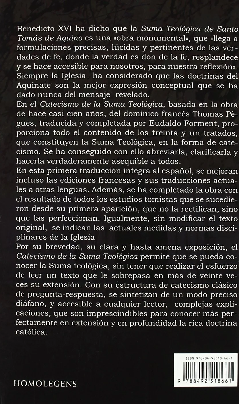Catecismo de la suma teológica
