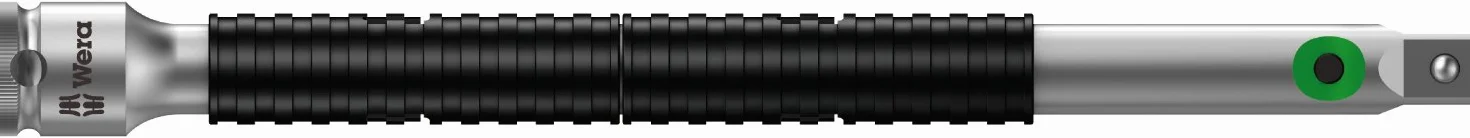 Wera 05003755001 8100 SA All-in Juego de carraca Zyklop Speed, Negro, Cromo, Verde, 1/4"
