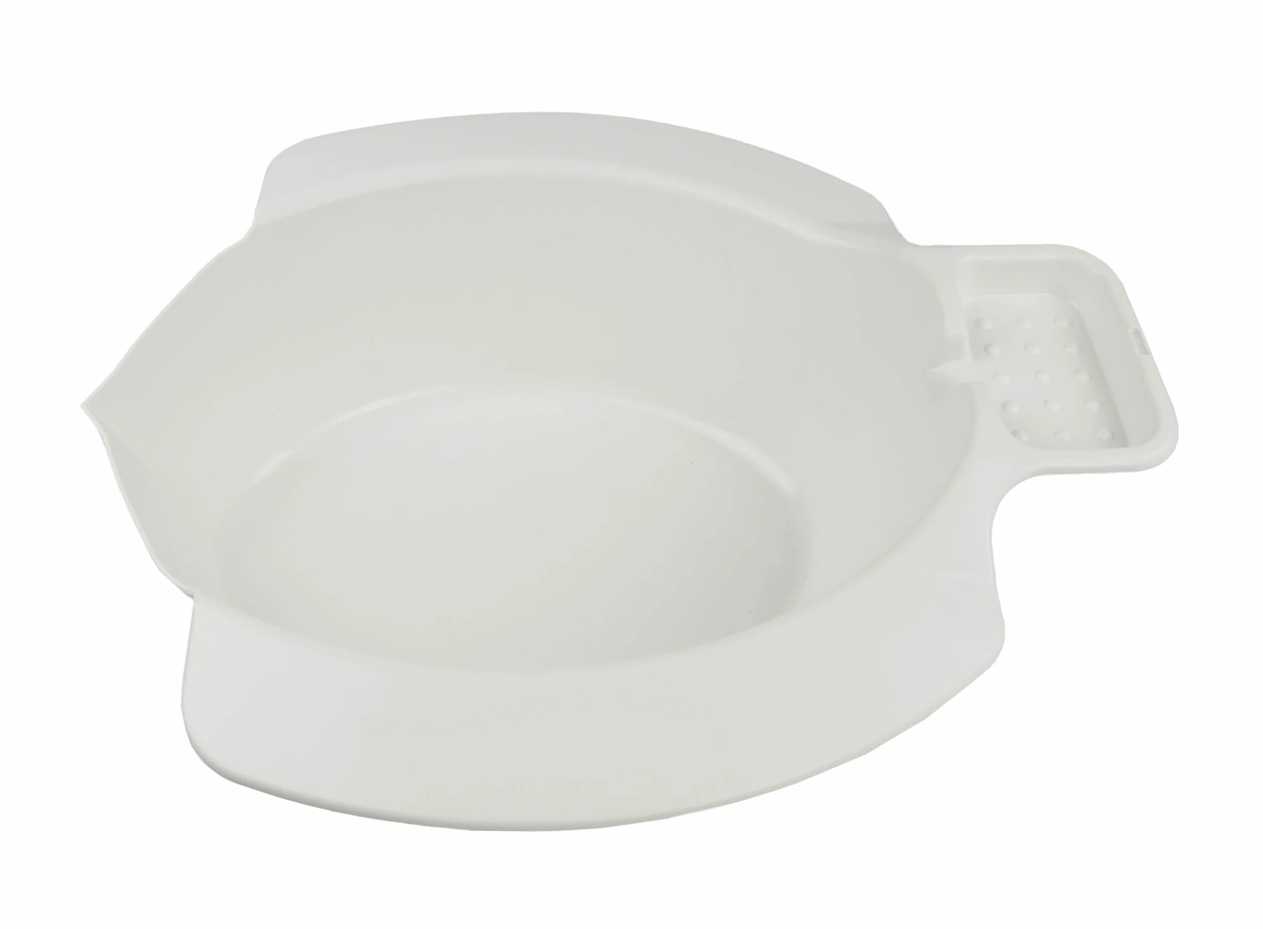 OrtoPrime Bidet Portátil Wc | Bidé Sanitario Acoplable al Inodoro | Medidas Universales: 40 x 37 x 11 Centímetros | Peso soportado 120 Kilogramos