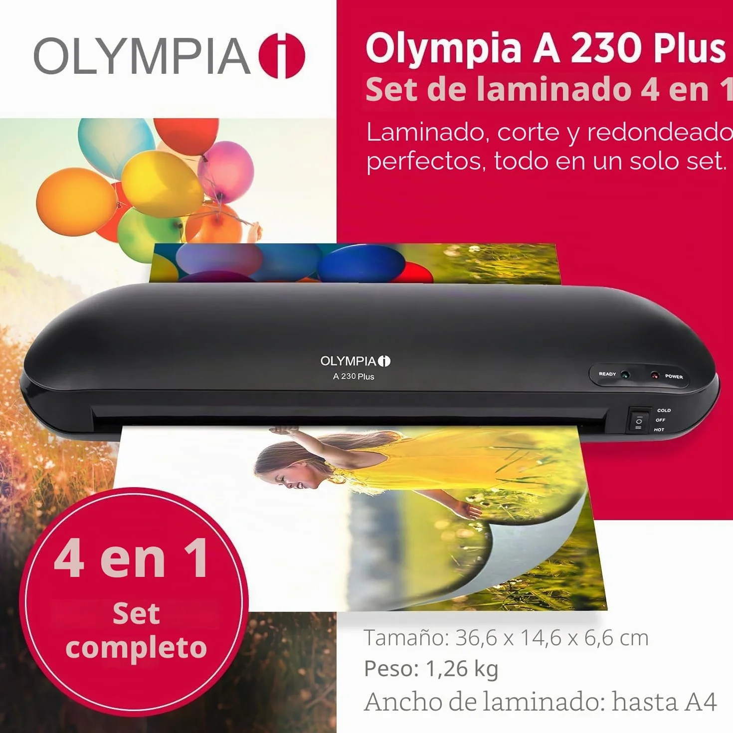 Olympia 3129 Laminador