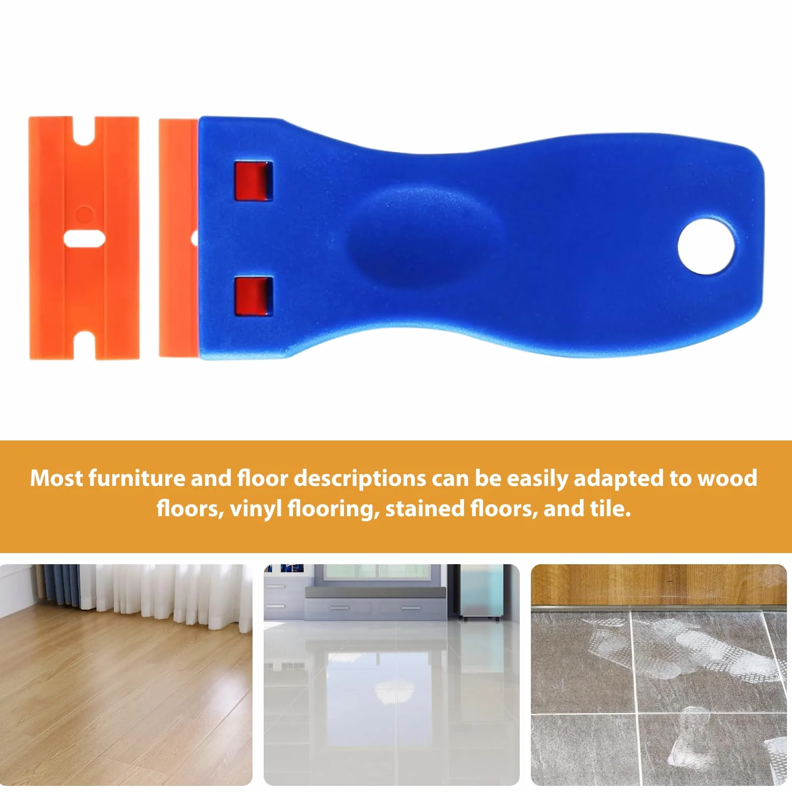 Juego de reparación de cera de 6 piezas: cera de reparación de muebles con espátula y rascador, cera dura, baldosas, parqué, azulejos, roble, cera de madera para arañazos, agujeros, reparación