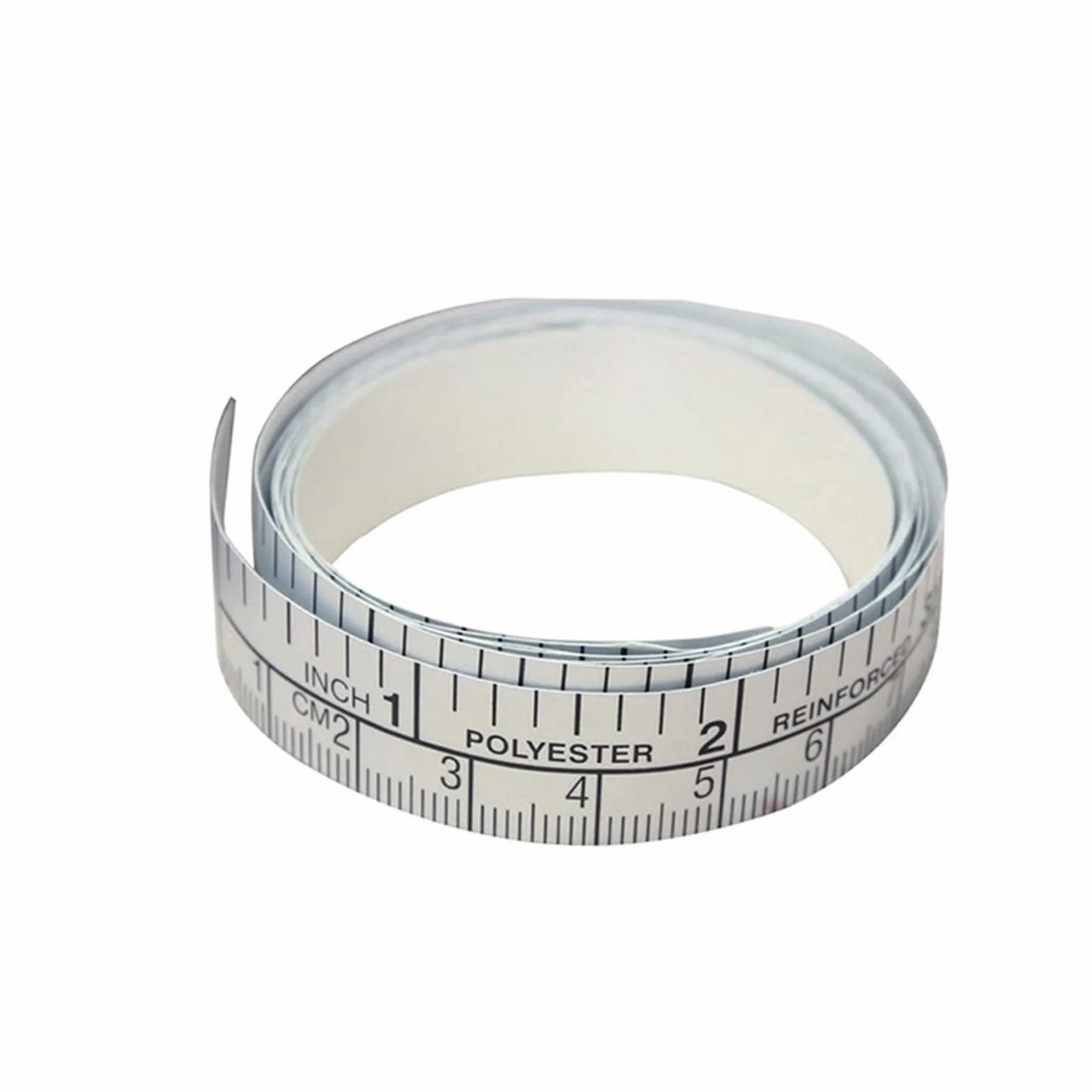 Cinta métrica autoadhesiva de PVC | Cinta Métrica Autoadhesiva Plata 150cm for Coser y Bricolaje