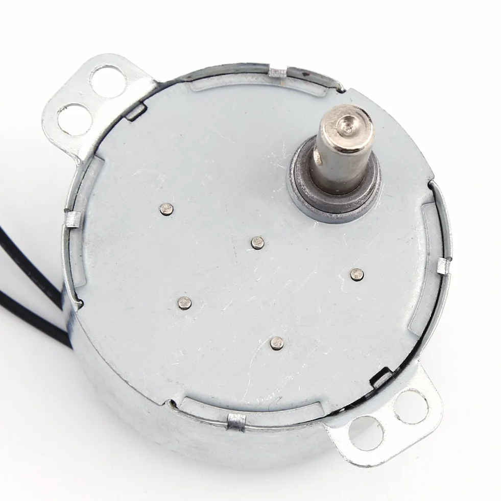 Synchronmotor 4W 220-240V AC 50/60Hz Drehbar Getriebemotor 0,8-1 RPM CW/CCW Antriebsmotor