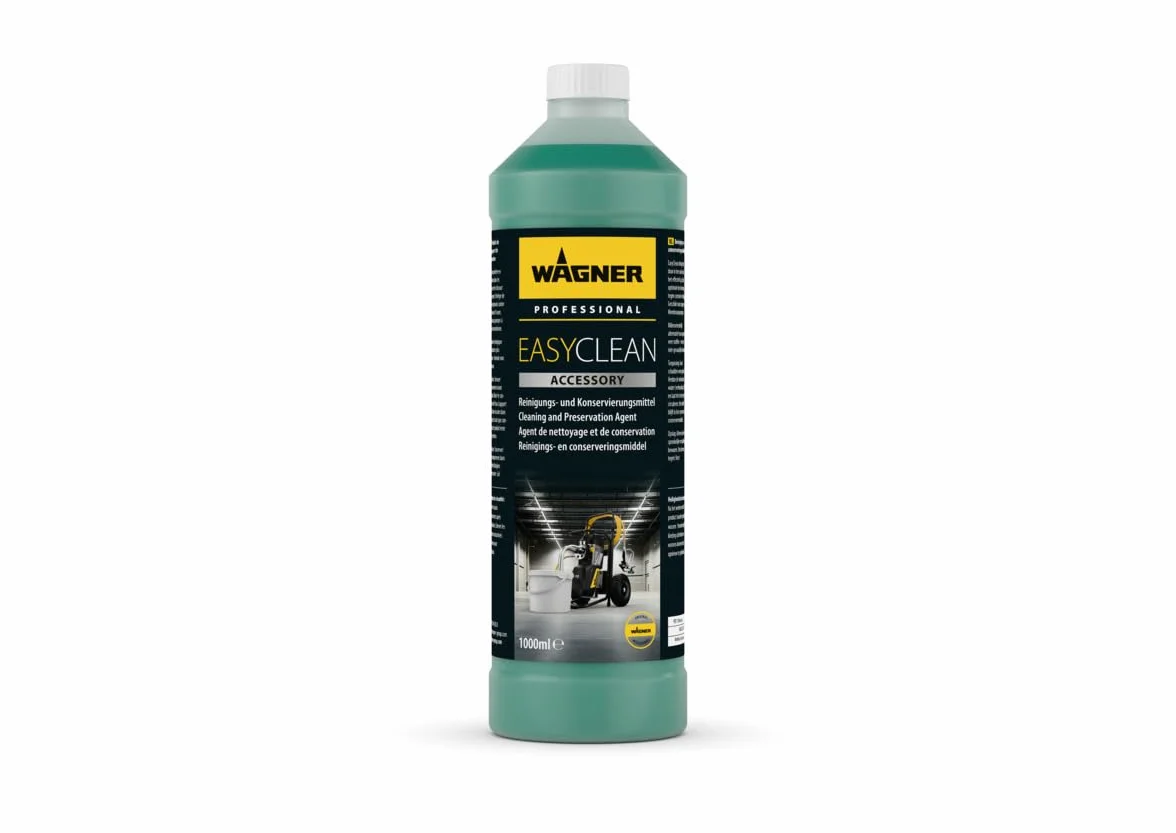 WAGNER EasyClean; agente limpiador y conservante; 1 litro; para bombas de pistón y de membrana