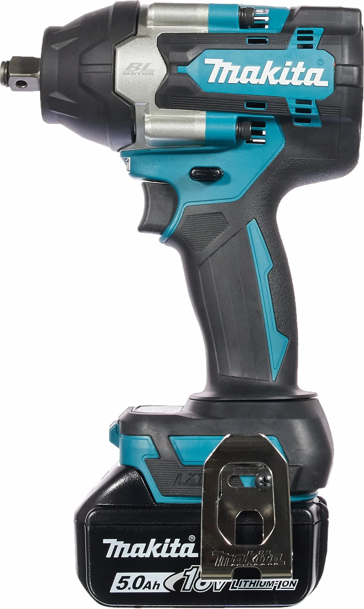 Llave impacto BL 18V LXT 700Nm 5Ah 2 bat. MakPac 1/2" marca Makita