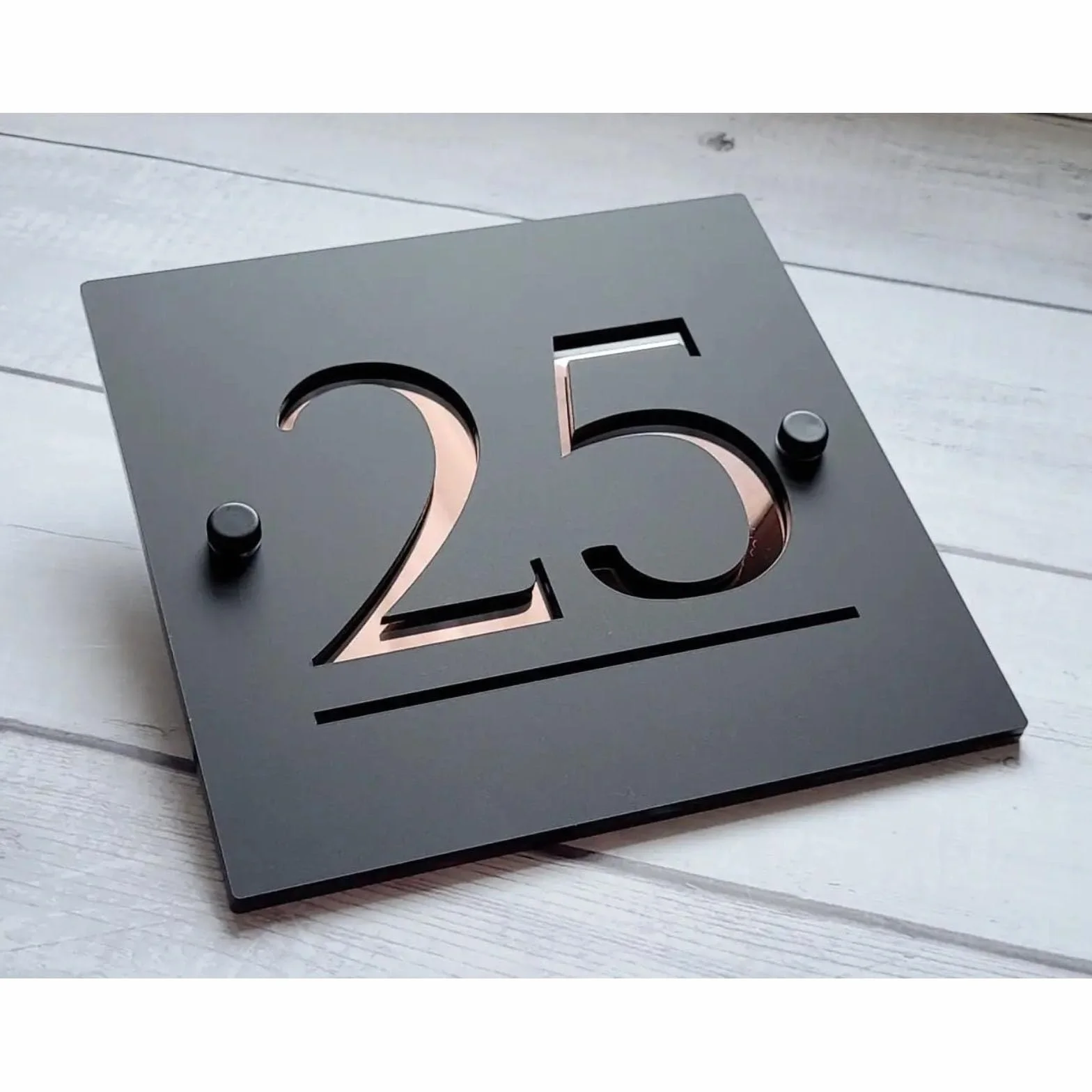 Letrero de número de casa personalizado, placas de dirección personalizadas con nombre de calle, números de casa para exteriores, placa flotante 3D moderna para puerta, placas para exteriores y arte