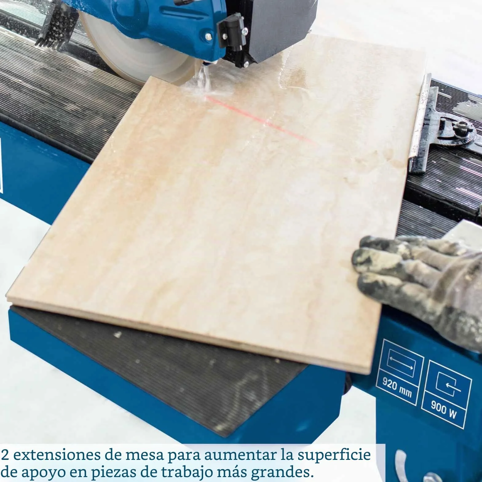 Scheppach Cortador de baldosas fs3600, 1 pieza, azul/plata/negro, 5906706901