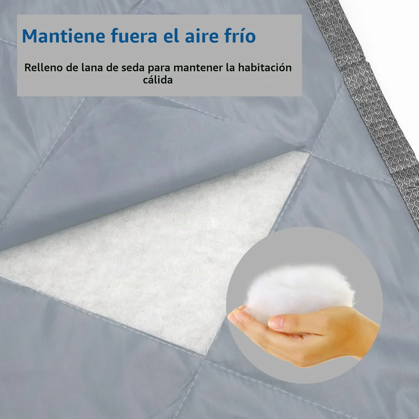 Cortina Aislante Magnética para Puertas, Aislamiento para el Invierno. Ideal para Habitaciones Con Aire Acondicionado y Calefacción. No Requiere Perforación, Fácil de Instalar. 60 x 180cm, Gris