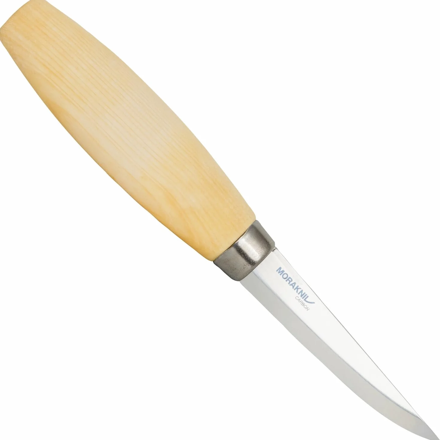 Morakniv 106 Cuchillo para tallar madera de acero al carbono con vaina 8,25 cm M-14027 Madera