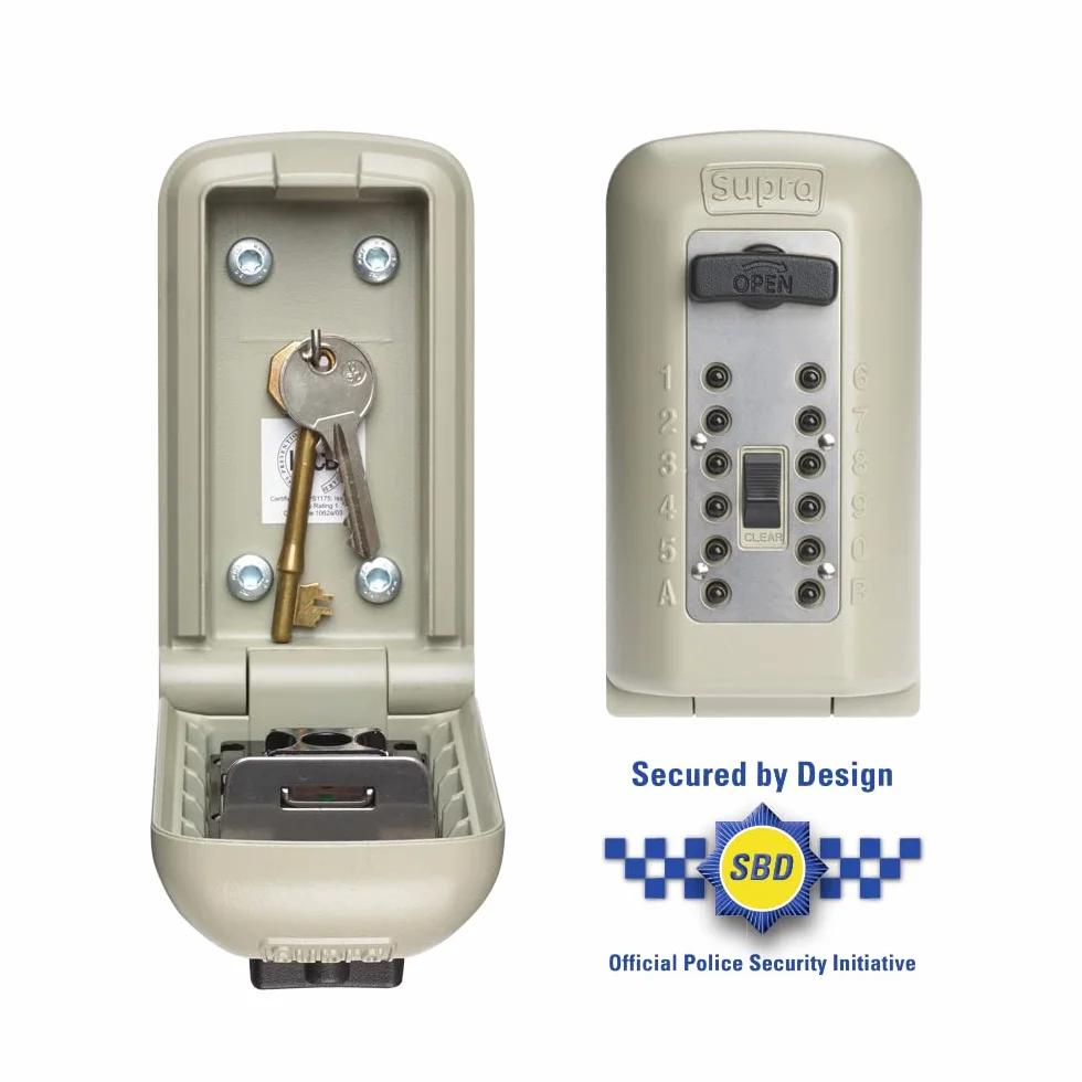 KeySafe SUPRA C500 Pro (2ª Generación) - Caja guarda llaves de alta seguridad, preferido por la policía