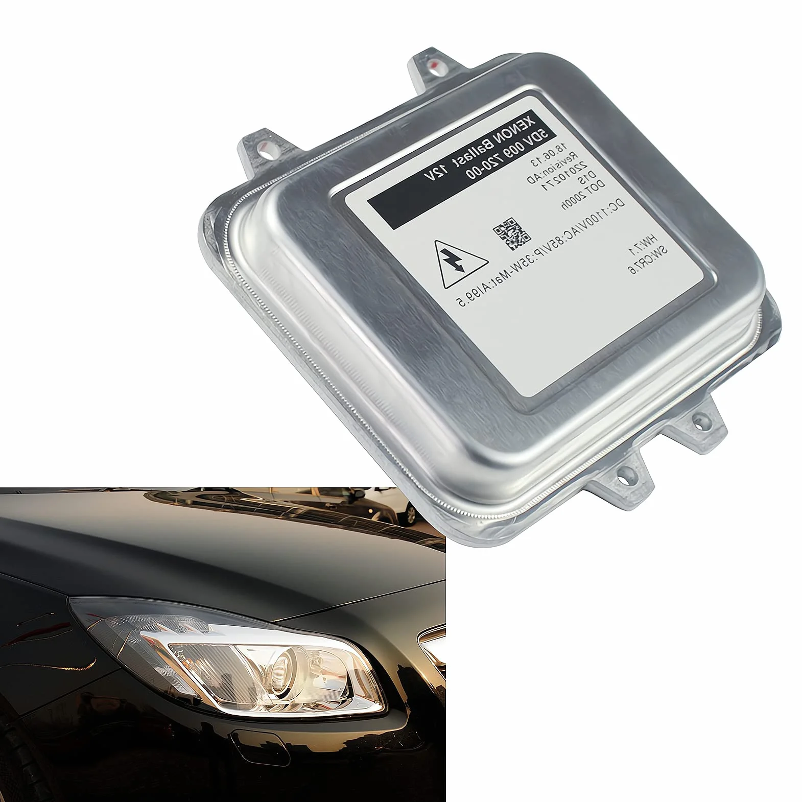 Xenon HID Ballast Faro 5DV00972000 para Astra Insignia 5DV009720-00 5DV 009720 00 Revision: AD
