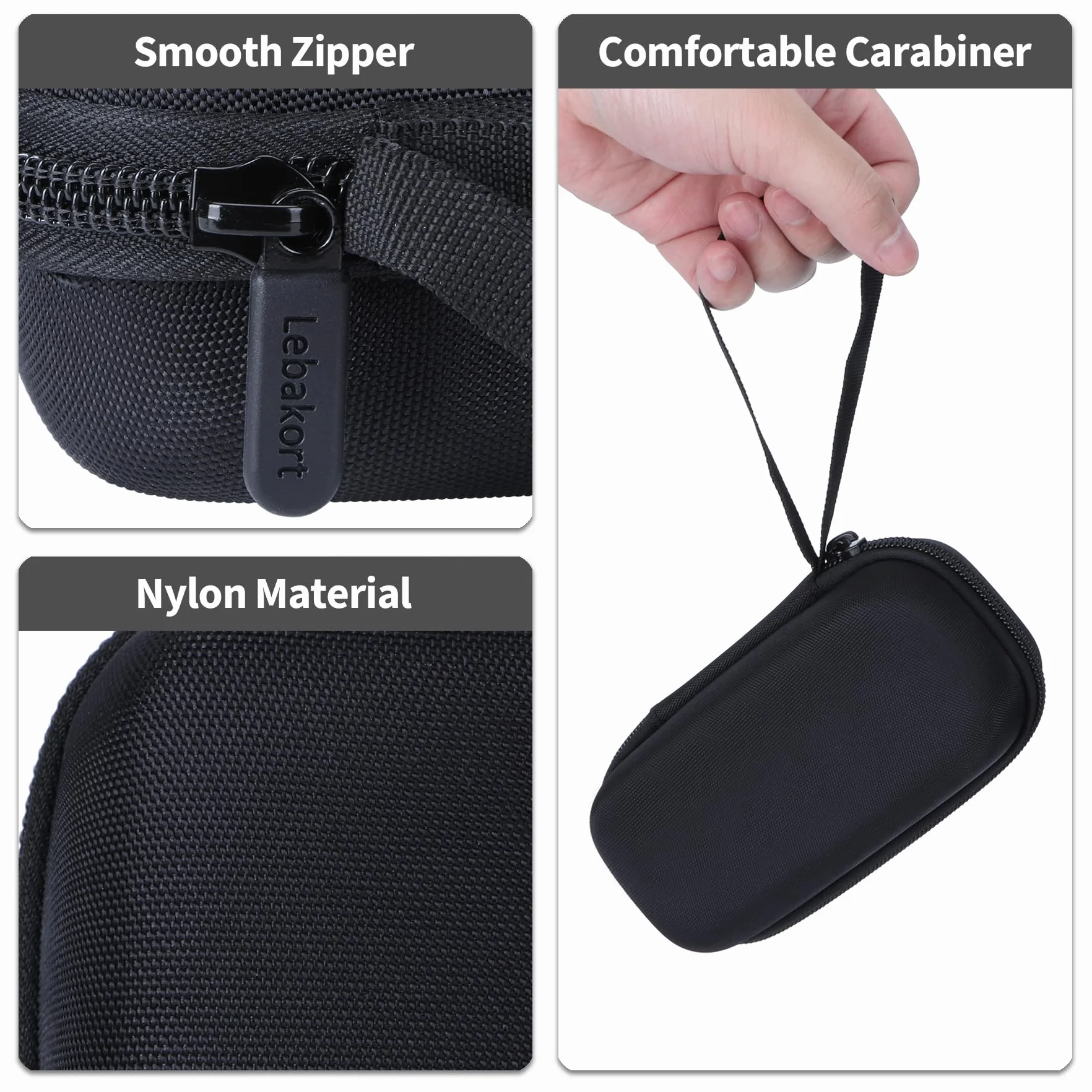 Lebakort Duro Caja Estuche Funda para Zoom H1n / Zoom H1essential Grabadora Portátil Estéreo