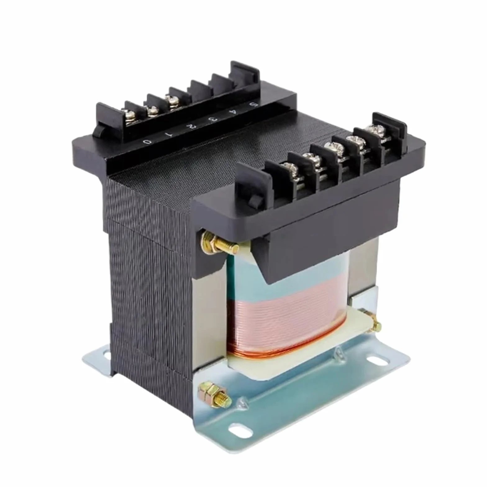 Transformador de Control Transformador de Potencia de Aislamiento de Control Tipo BK-250VA 250W BK, Entrada de 220V/380V | 6.3V 12V 24V 36V