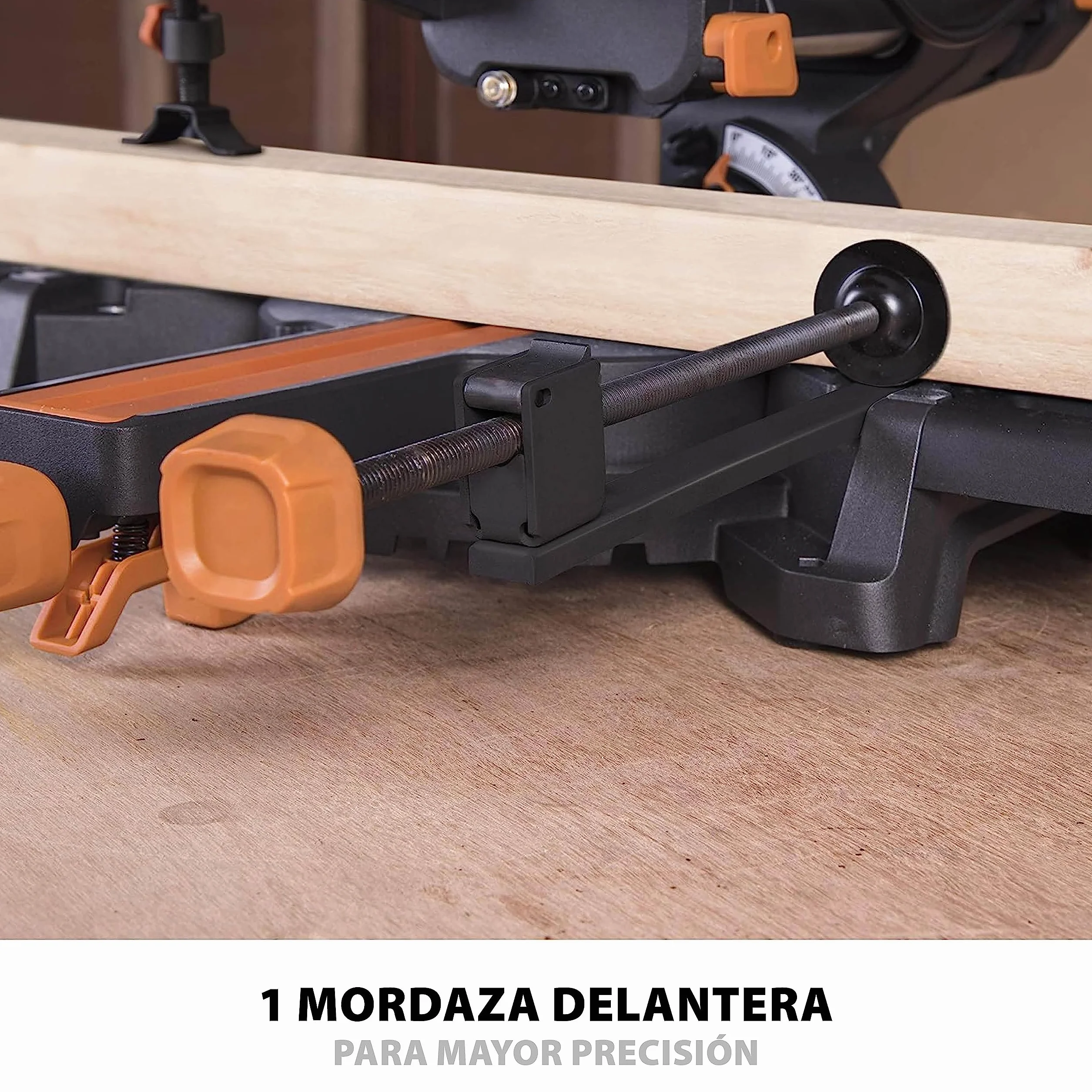 Evolution Power Tools R255SMS Pack accesorios sierra ingletadora 255 mm mordaza frontal superior saco captapolvo