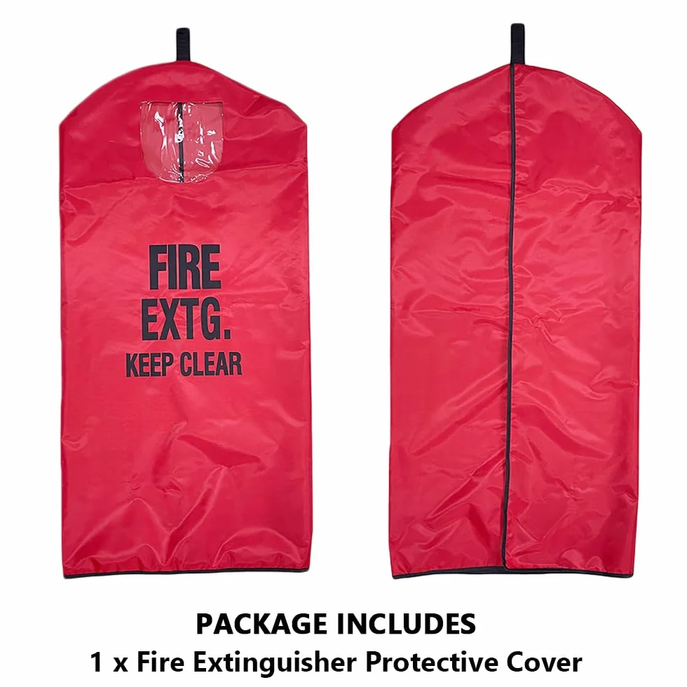 Funda para extintor – Protector de seguridad contra arañazos y desgaste, resistente, 1 unidad (20–30 LB)