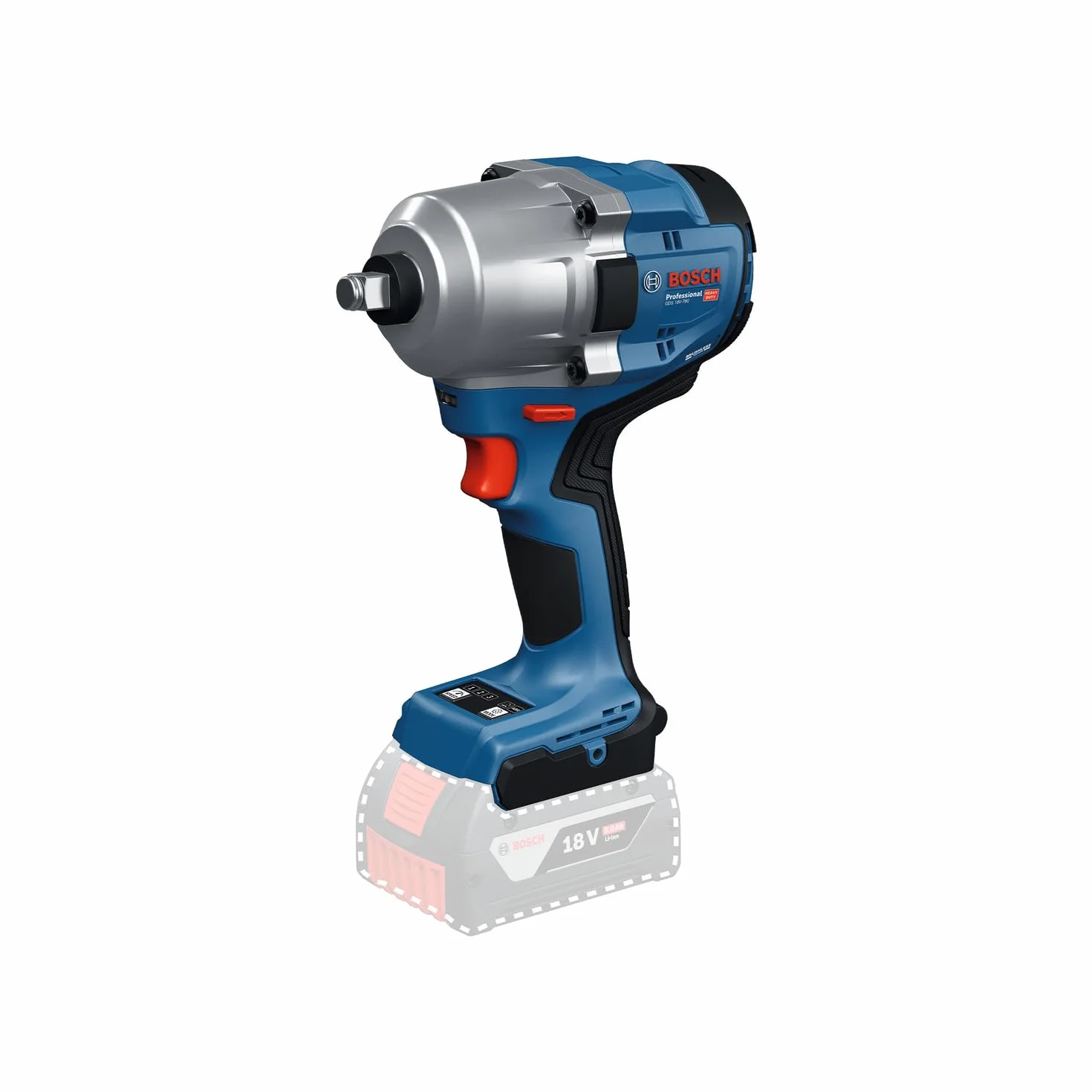 Bosch Professional 18V System Llave de Impacto a Batería GDS 18V-780