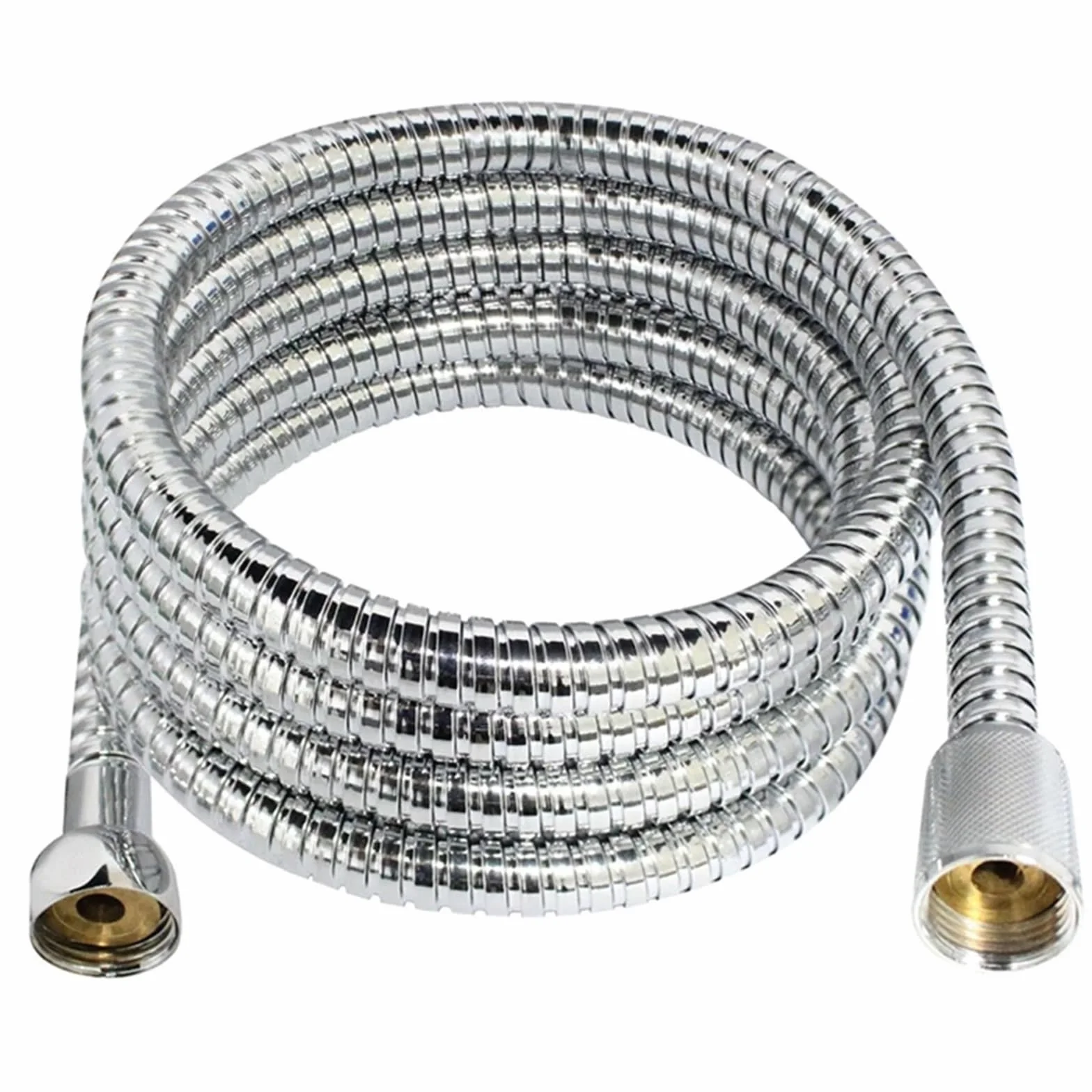 Manguera Ducha Tubería de Agua Flexible for el hogar, Cabezal de Ducha de Acero Inoxidable, Manguera de plomería cromada, Accesorios de conducto de Agua Extensible for baño(3.0M)