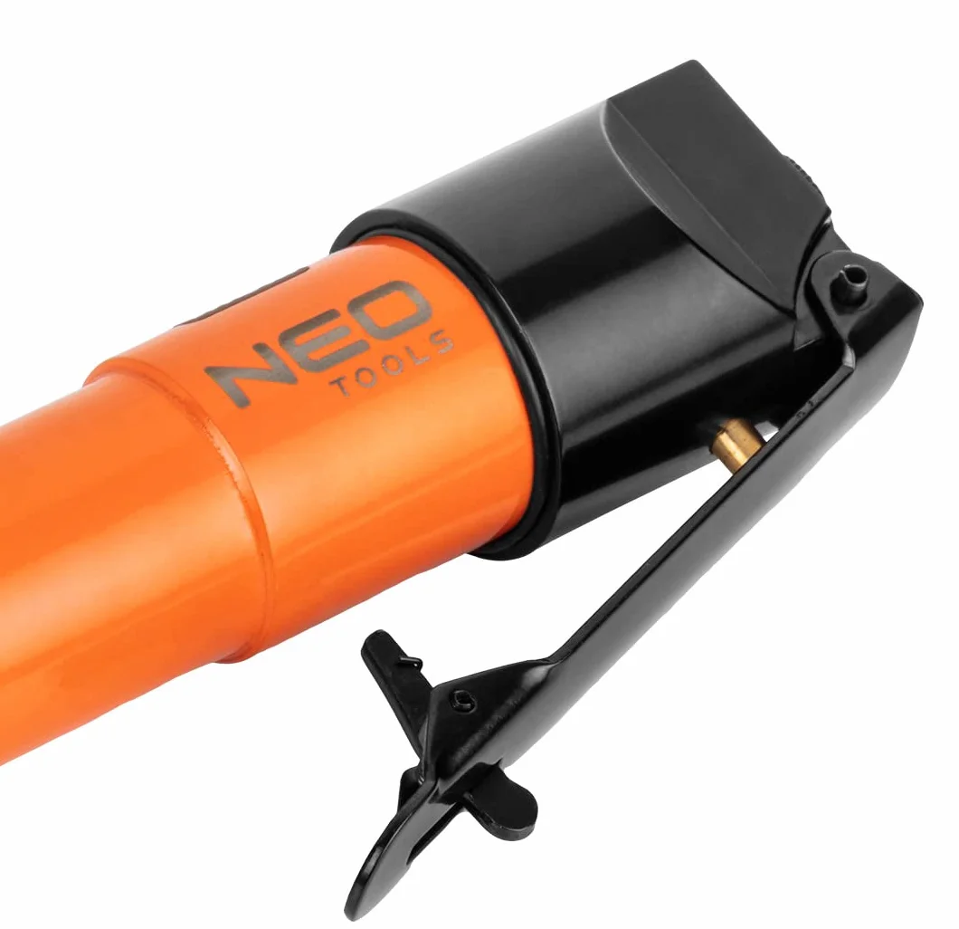 NEO TOOLS Martillo de aguja para óxido y soldadura, 12 x 3 mm, presión de trabajo 6,3 bar, consumo medio de aire 125 l/min, 4000 trazos/min, conexión, 1/4", peso 1,30 kg, CE