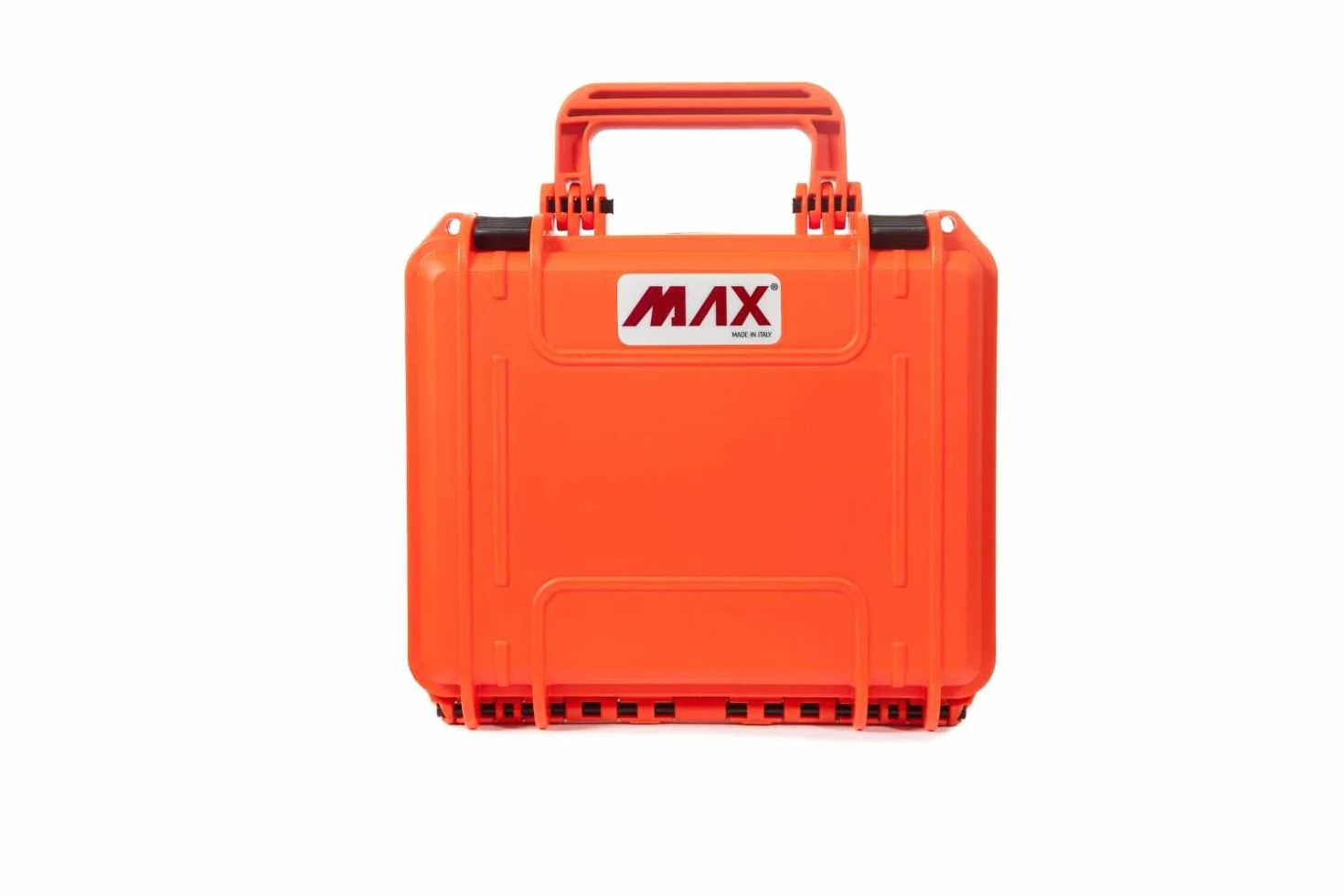 Max Cases - MAX235H105S.001 Naranja - Maleta hermética con espuma pre-cortada a cubetas - dimensiones internas 235 x 180 x 106 mm