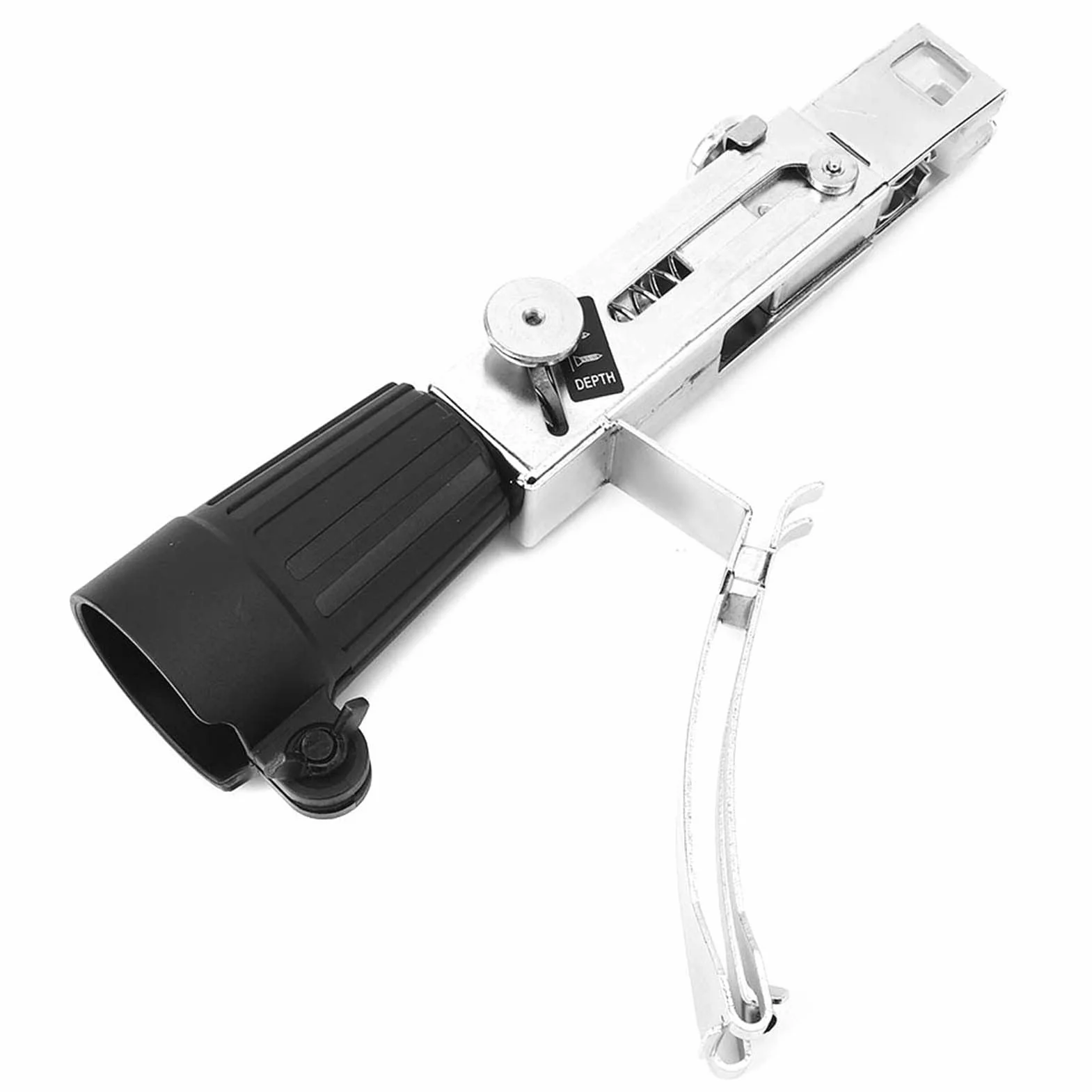 Pistola de Tornillos para Paneles de Yeso y Techos, Acero Inoxidable 25x12.2x4.8cm, con 50 Clavos en Cadena y Punta Destornillador, Instalación Rápida de Gabinetes y Cielorrasos