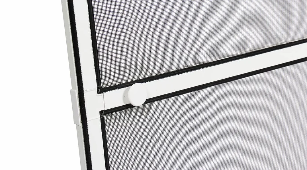 AvosDim Mosquitera Puerta Batiente Aluminio Antracita H2150 x 1000 mm Gris Antracita Ral 7016