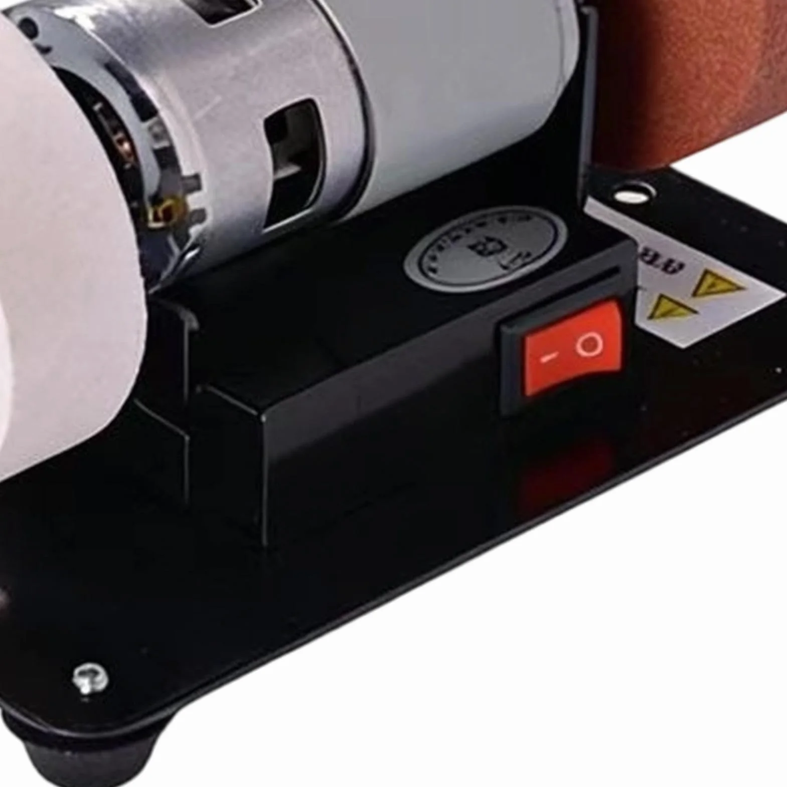 Amoladora de mesa | Mini 100W silenciosa disco 7 cm - Pequeña herramienta afiladora y amoladora - Para Metal Madera DIY Artesanía y Joyería Pulido y Esmerilado Taller Doméstico