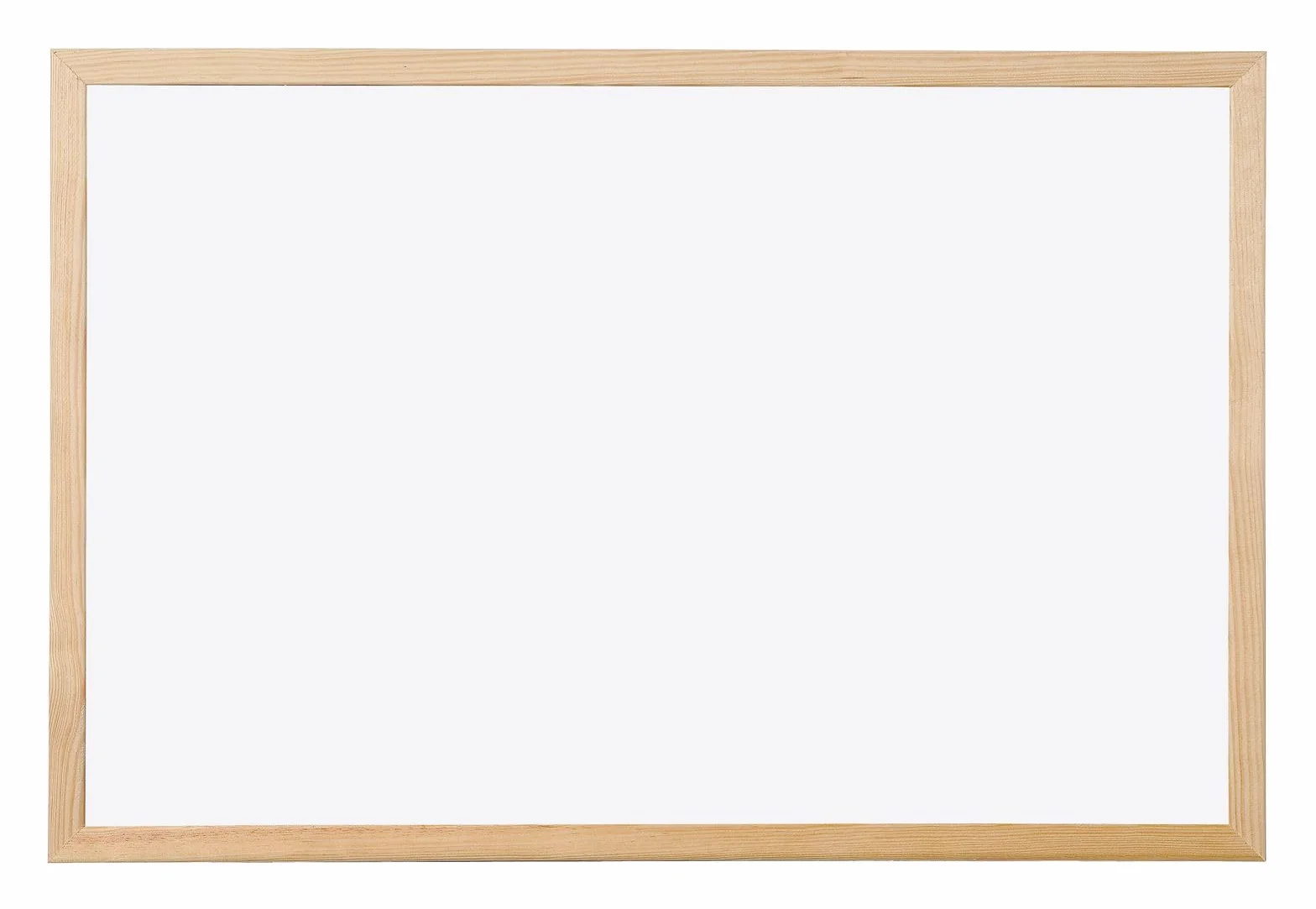 Q-Connect Pizarra Blanca Melamina Marco De Madera 120 x 90 Cm