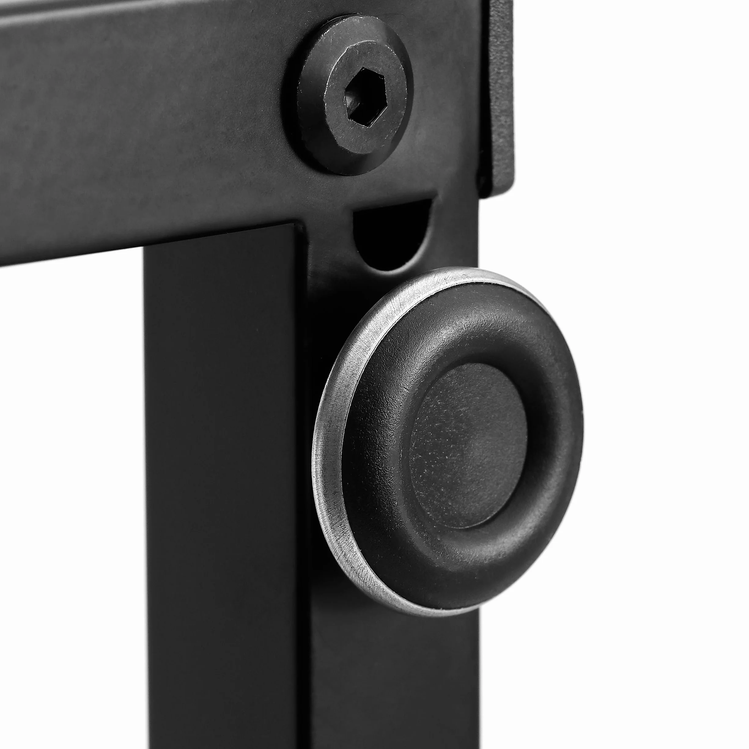 Toallero de Pie Negro – Soporte de Toallas Moderno para Baño – Estructura Estable sin Taladro