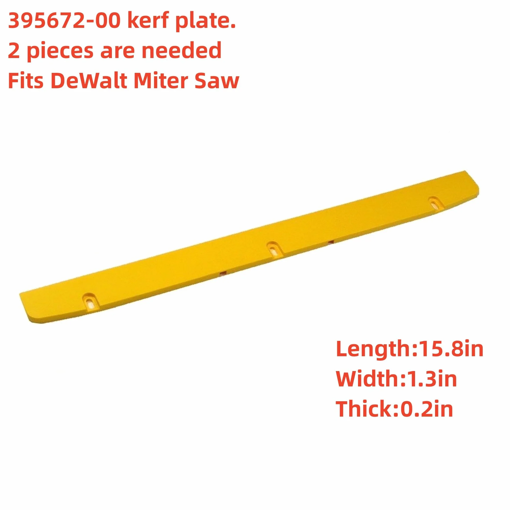Placa de repuesto para sierra ingletadora DeWalt DW708-B2 DW708-BR