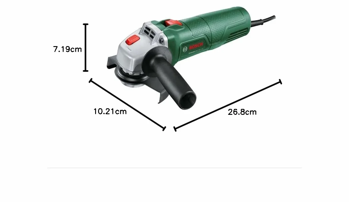 Bosch amoladora pequeña UniversalGrind 750-115 (750 W; para amolar, cortar, cepillar y lijar; en embalaje de cartón)