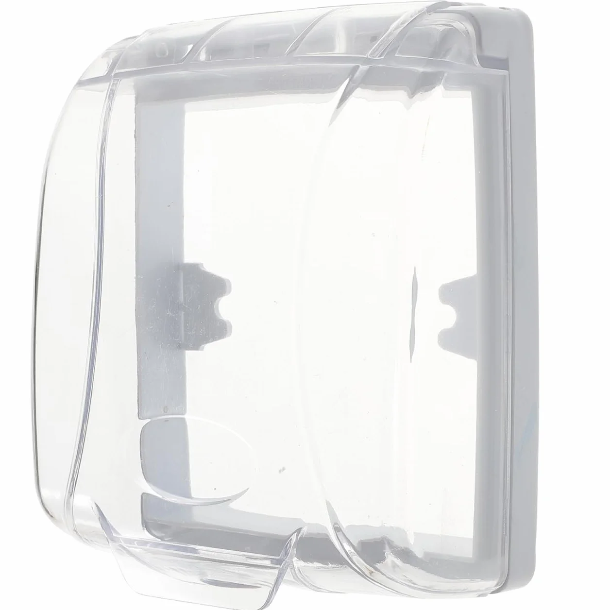 HOMSFOU Cubierta Transparente para Timbre Exterior, Resistente a la Lluvia, Compatible con Controles de Acceso