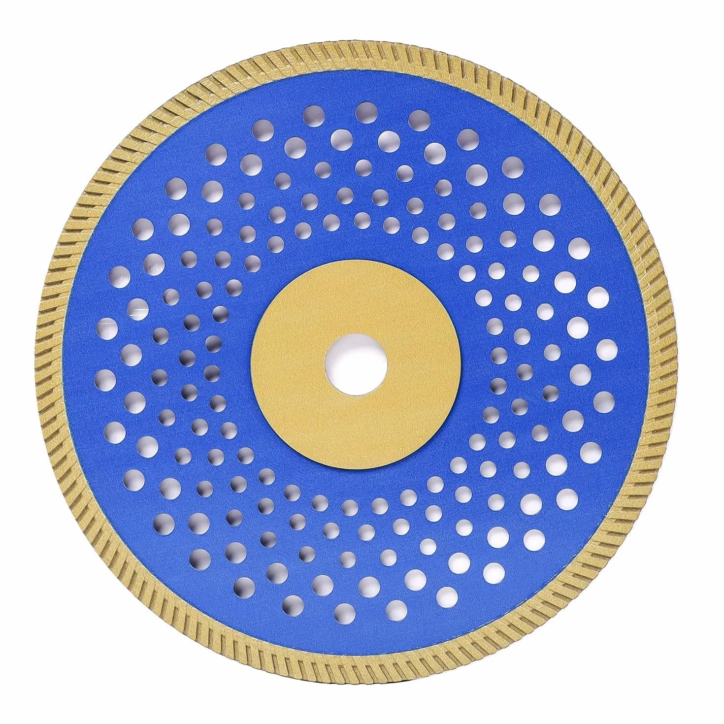 HERZO Disco de Corte de Diamante 230mm para Amoladora Angular, Disco de Corte de Diamante para Hormigón, Hormigón Armado, Piedra, Ladrillo