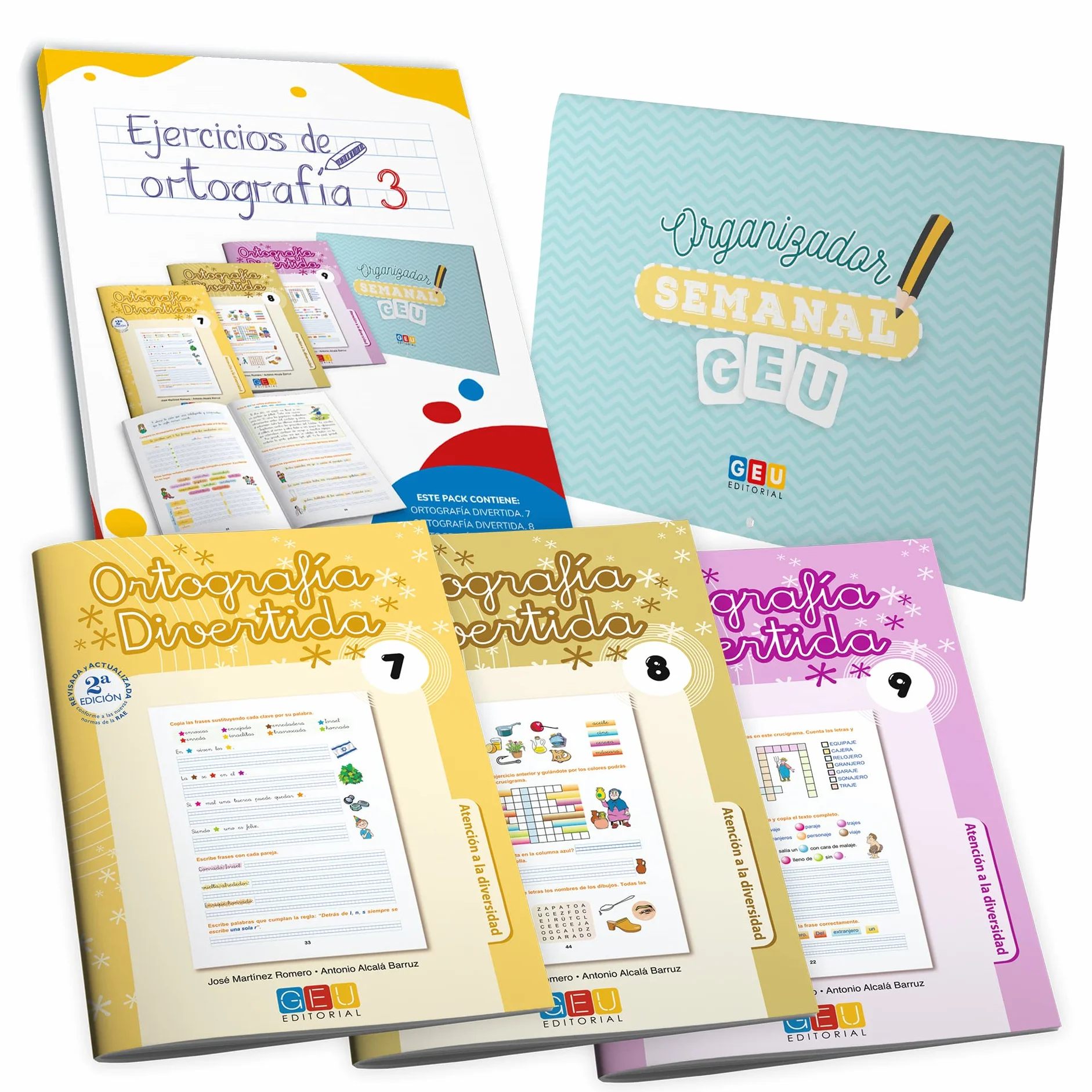 Pack Ejercicios de Ortografía 3º Primaria | Más de 370 Ejercicios | Ortografía y Gramática