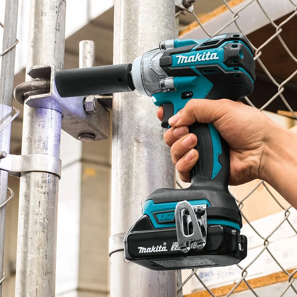 Makita DTW285Z 2800RPM 18V Ión de litio Azul - Atornillador de impacto (18 V, Ión de litio, 79 mm, 147 mm, 249 mm, 1,7 kg)