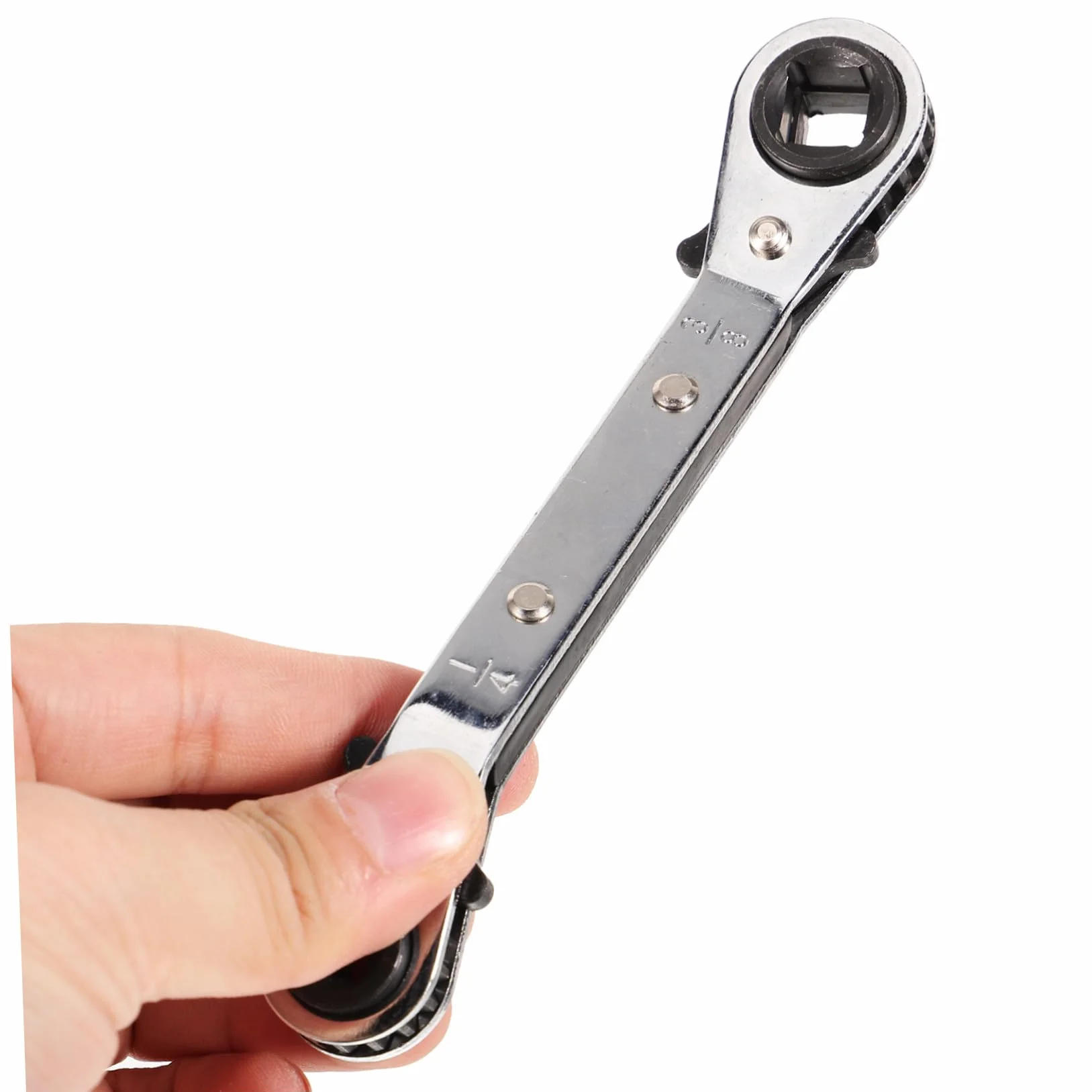 Kit Carraca Profesional para Aire Acondicionado y Refrigeración Llave de Servicio de Duradero con Adaptadores Herramienta para Mantenimiento y Reparación Color Aleatorio