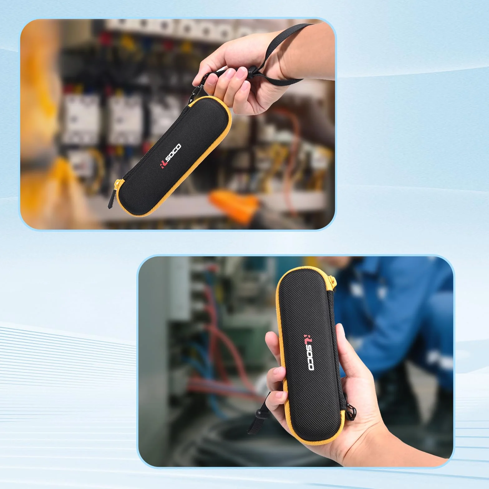 RLSOCO Funda para Bosch Professional Detector de Voltaje GVD 1000-17 (Sólo Funda)