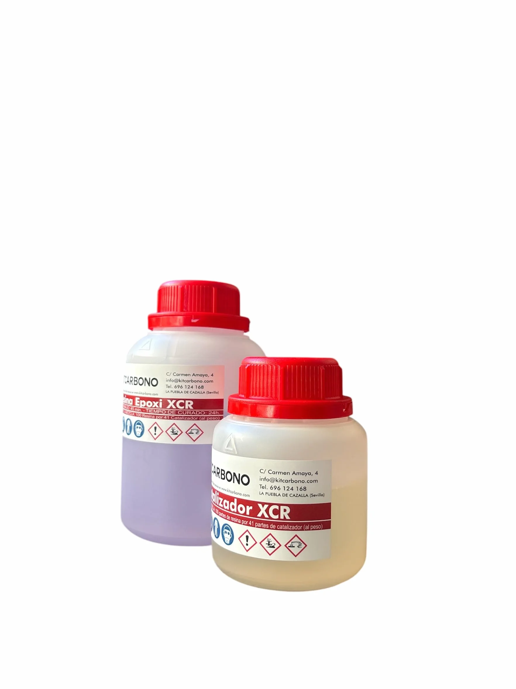 Resina Epoxi Profesional XCR UltraClear Transparente UV 500gr