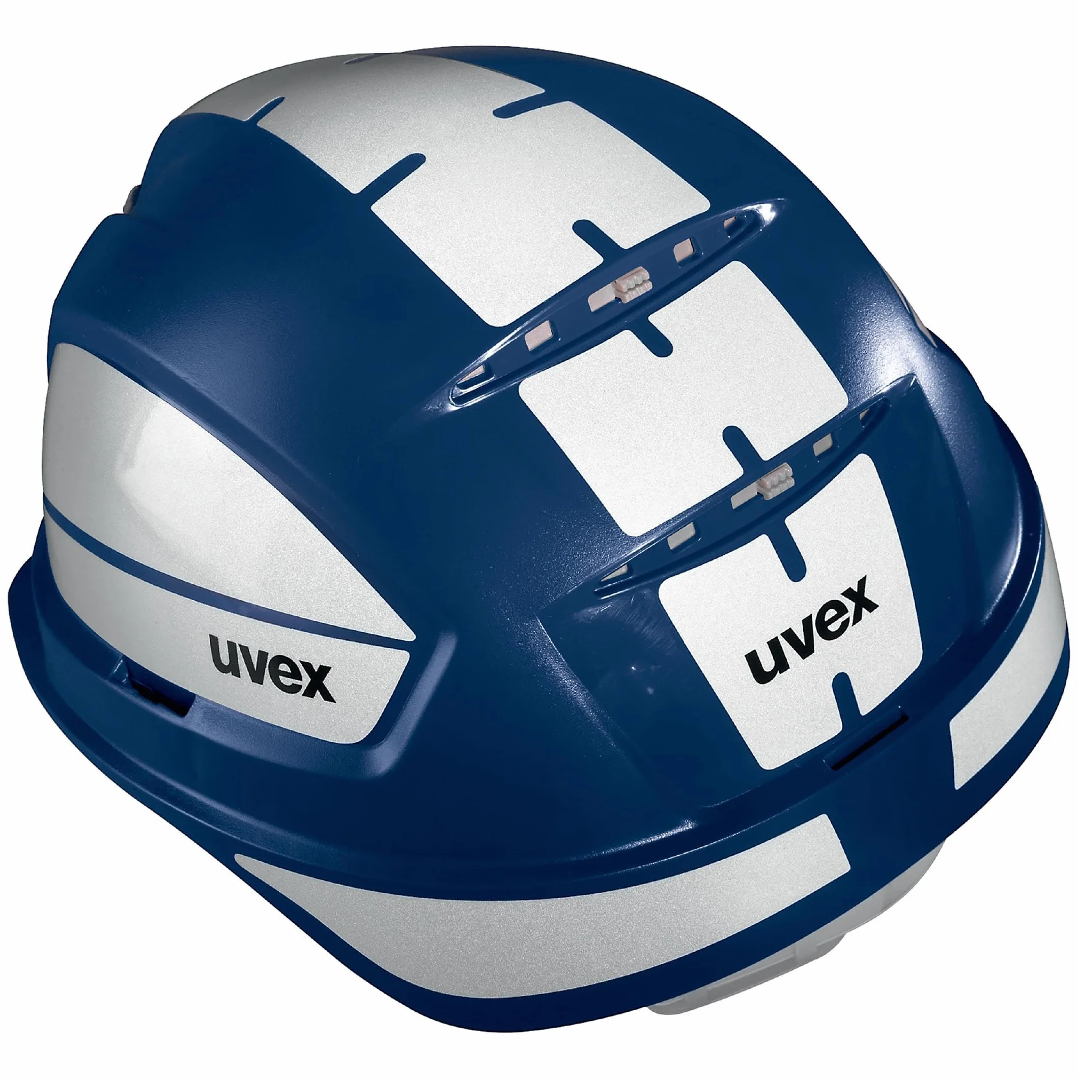Uvex Casco de protección Pheos B-S-WR 9772537 Azul con ventilación, 1 Pieza