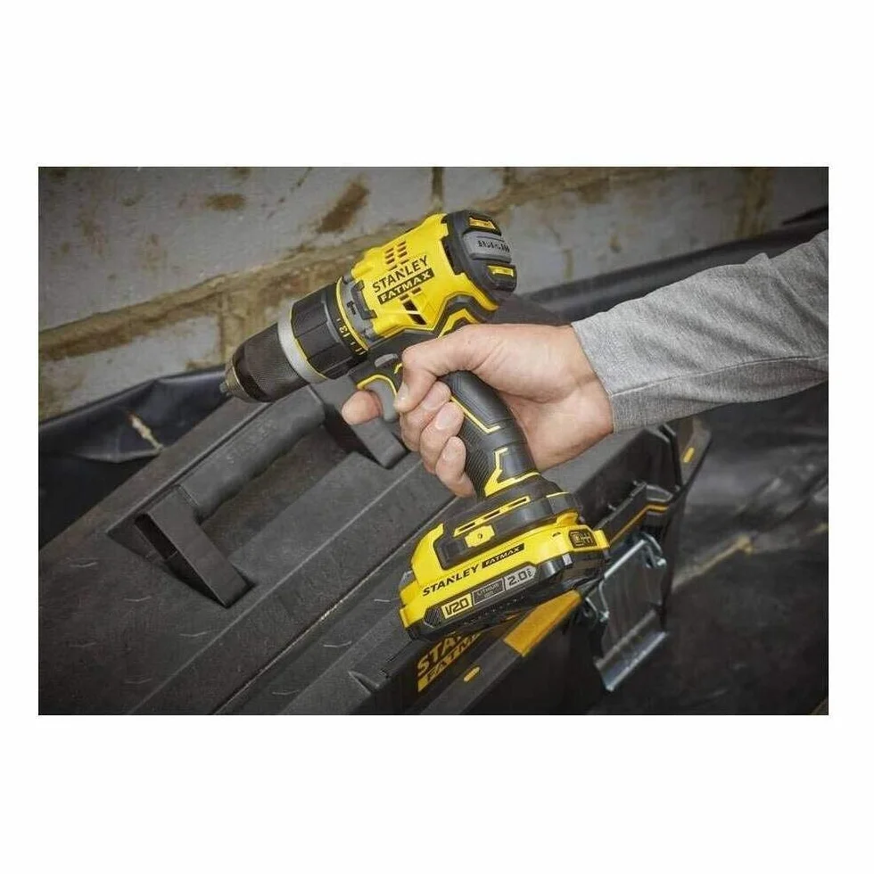 STANLEY SFMCD721B-XJ Taladro PERCUTOR V20 LI-Ion 18V BRUSHLESS SIN Cargador/BATERÍA