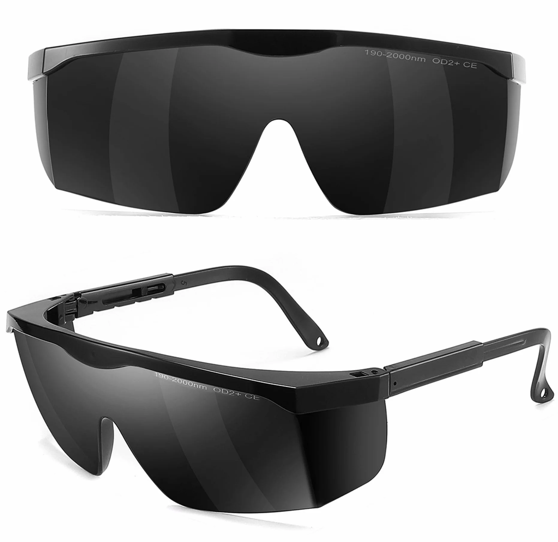 Alsenor IPL - Gafas de seguridad láser de 190 nm-2000 nm para operador de cosmetología láser, protección ocular y tratamiento de depilación láser