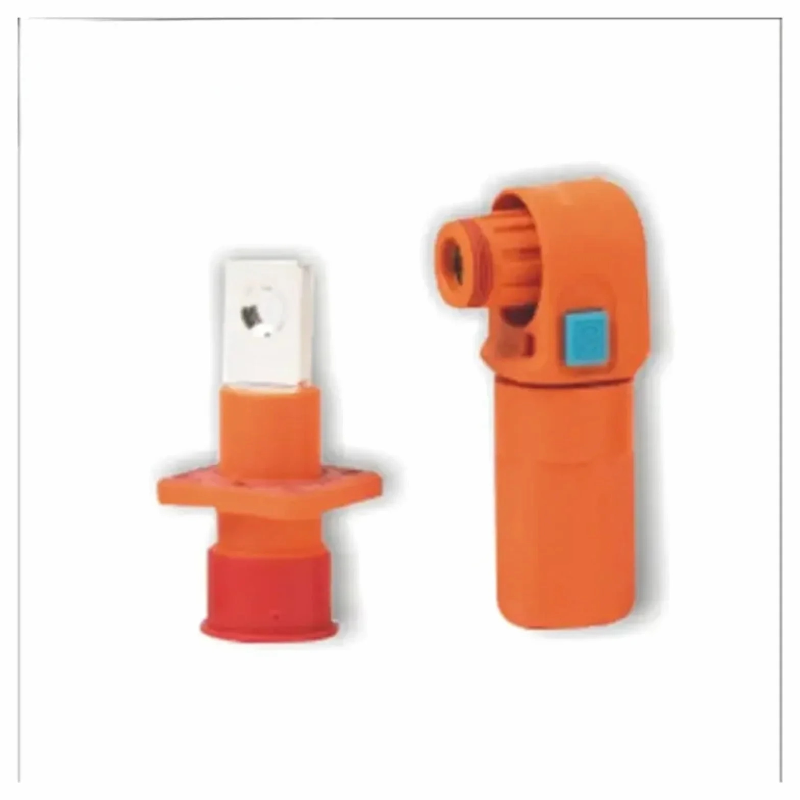 Conector de almacenamiento de energía de 120A Conectores impermeables de 200A de núcleo único de 25/50 mm² de alta corriente a través de terminales de pared(Plug,200A 50mm,Black)