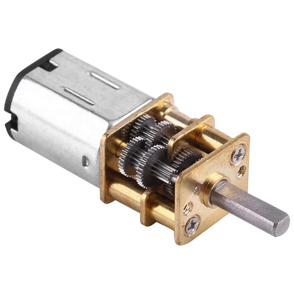 Motor de Engranajes DC 6V 20 RPM 1:1000