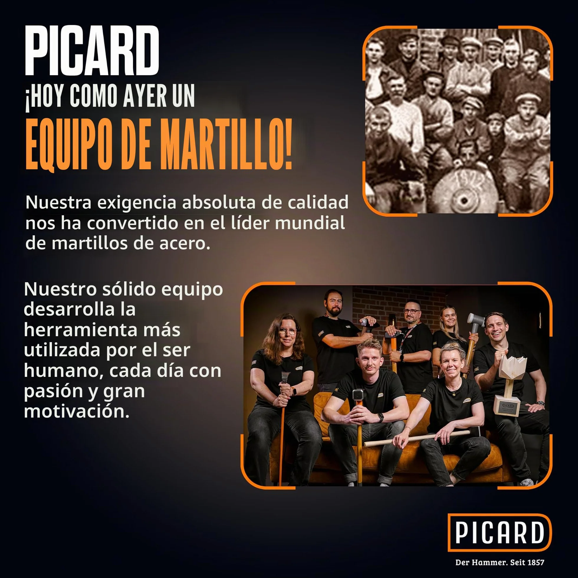 PICARD Martillo de carpintero Pink Edition, n.º 626M 760 g, liso, soporte magnético para clavos, certificado GS y certificado VPA, protección contra la corrosión, mango ergonómico, 32 cm de longitud
