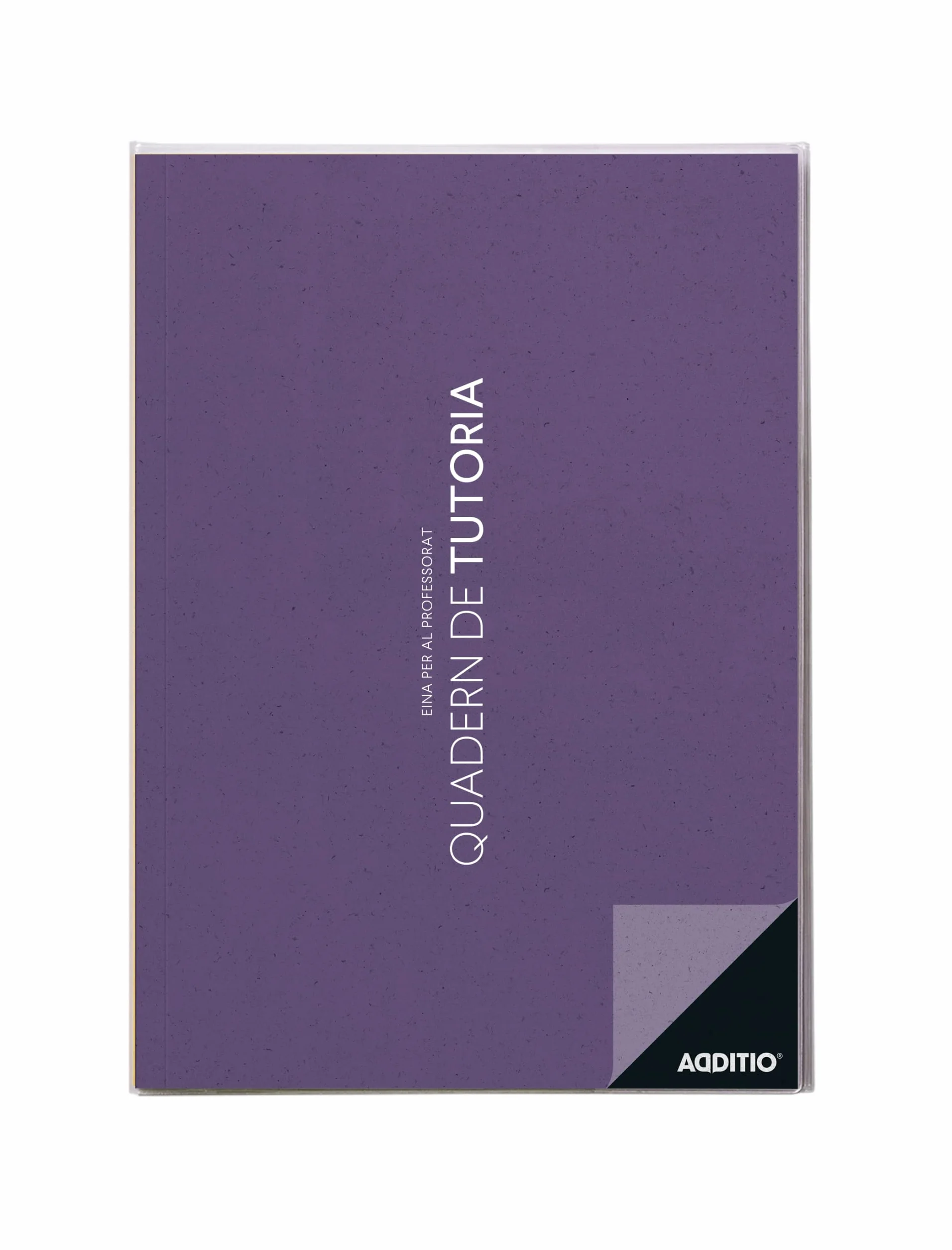 Cuaderno de Tutoría para el profesorado A4 Catalán Lila | ADDITIO