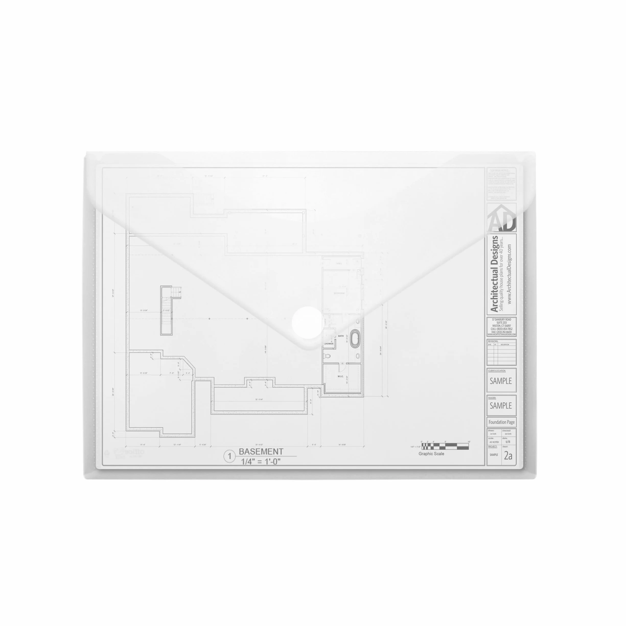 Carpetas Sobre con Cierre de V-lock A2 43.5 x 61 cm Cristal Transparente Soft Touch Pack 5