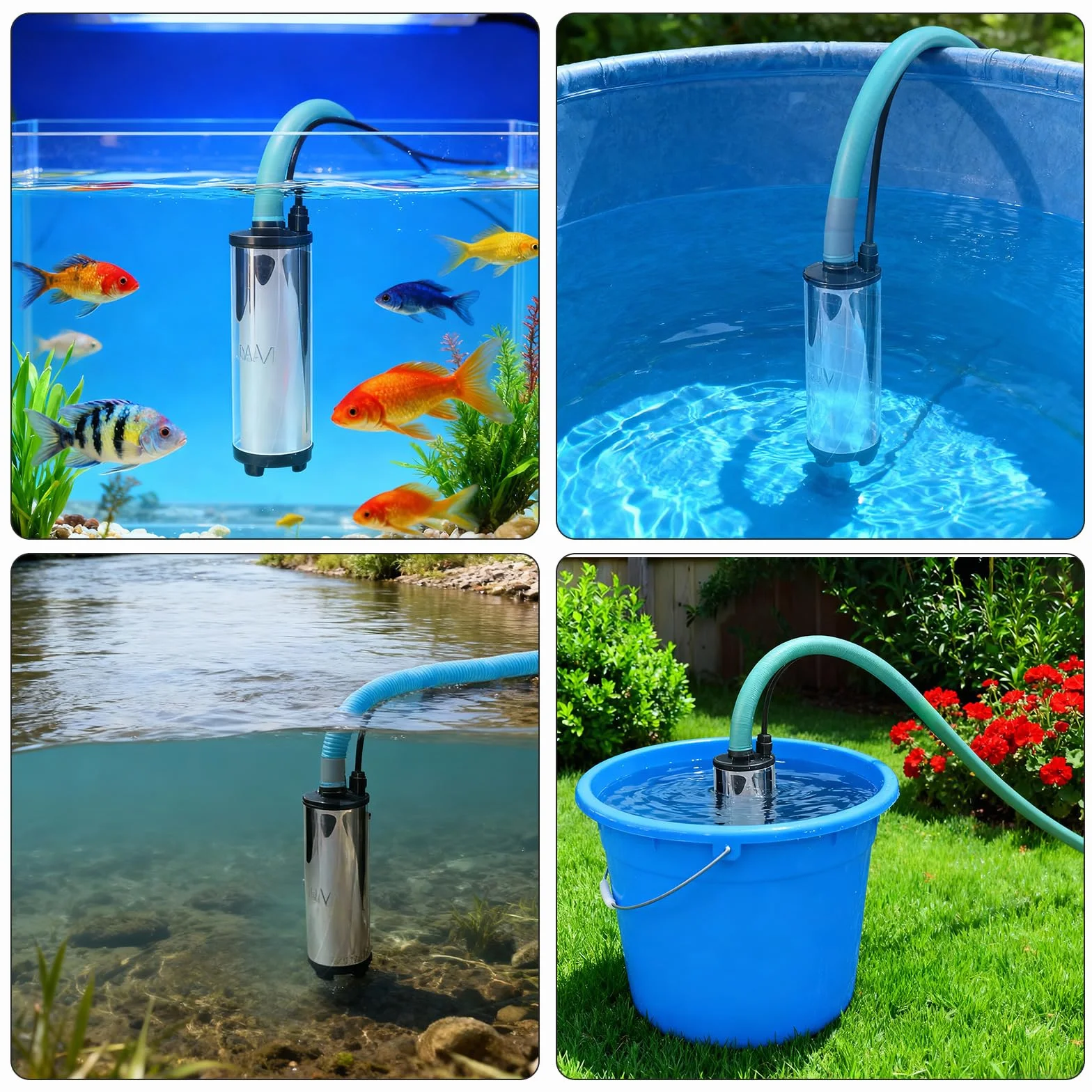 Bomba de agua a batería 18V 60W 80-150 L/min para limpieza riego jardín